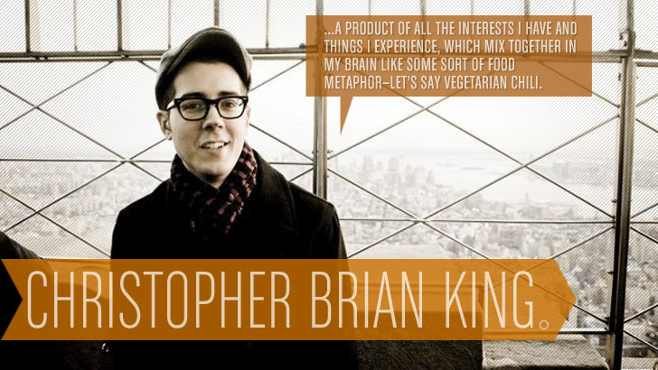 Christopher Brian King on Stated Magazine
