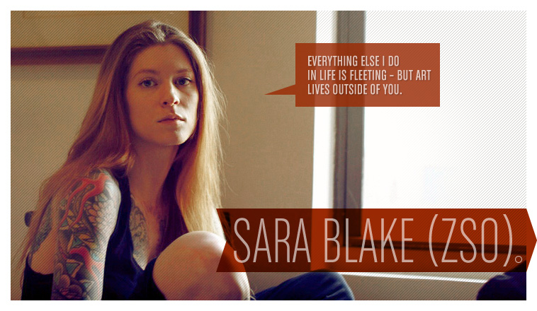 Sara Blake / ZSO on Stated Magazine