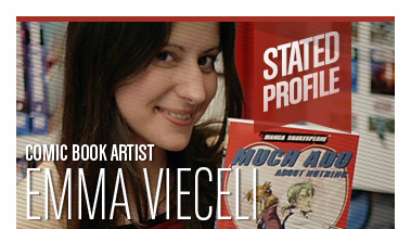 Emma Vieceli | Comic Book Artist | Stated Magazine Profile Interview
