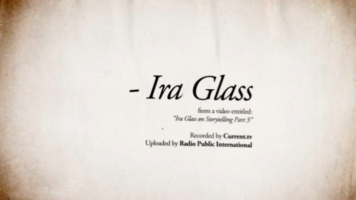 Ira Glass Video