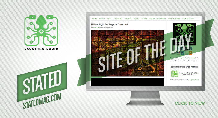 Laughing Squid - Stated Site of the Day
